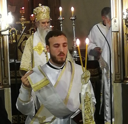 ЂАКОН МИЛИВОЈ БАКИЋ РУКОПОЛОЖЕН У ЧИН СВЕШТЕНИКА, ОТАЦ НЕНАД КАЛЕМ ОД ДАНАС ПРОТОПРЕЗВИТЕР