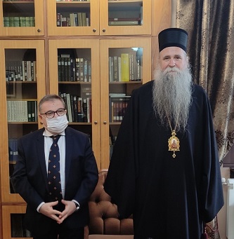 Сусрет Епископа Јоаникија са амбасадором Француске