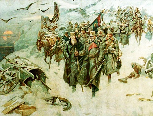 Љетопис: Повлачење српске војске