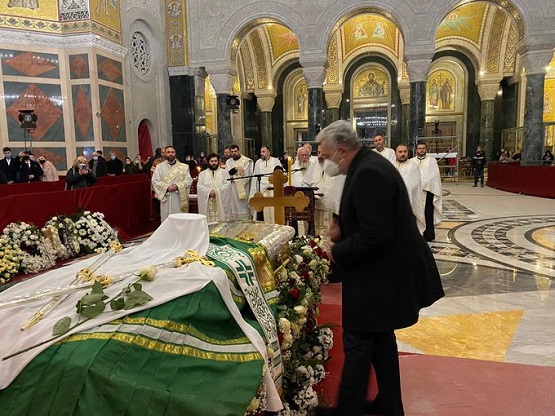 Здравко Кривокапић се опростио од Патријарха Иринеја