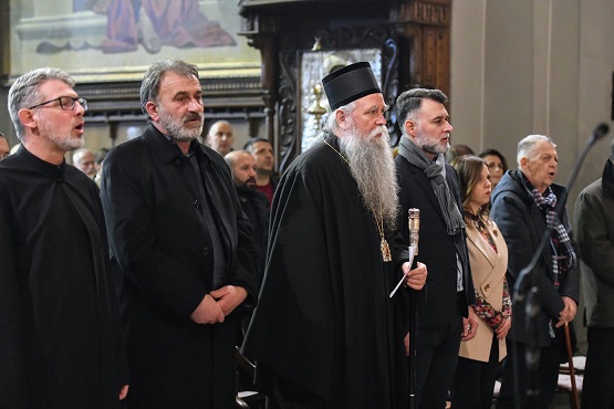 У КОТОРСКОЈ ЦРКВИ СВ. НИКОЛЕ ПРИРЕЂЕНА СВЕТОСАВСКА АКАДЕМИЈА