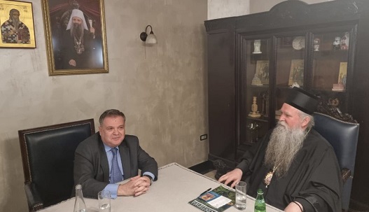 Митрополит Јоаникије се састао са амбасадором Француске у Црној Гори