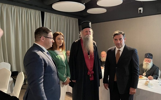 Принц Давит од Грузије уручио Митрополиту Јоаникију највеће краљевско одликовање