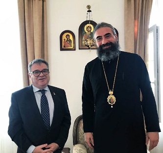 Епископ Методије примио амбасадора Француске у Црној Гори
