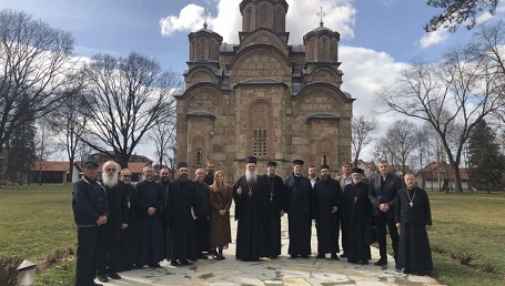 Засиједање Епархијског савјета у манастиру Грачаница