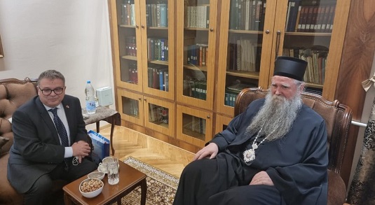 Сусрет Митрополита Јоаникија и Амбасадора Француске у Црној Гори