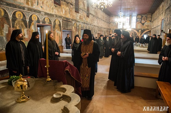 Завршена обнова хиландарске трпезарије