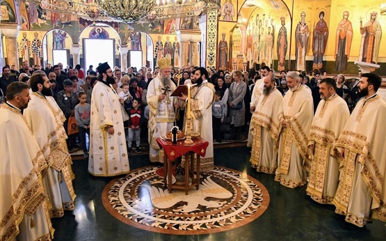 Архијерејска литургија поводом деветогодишњице освећења подгоричког Саборног храма и Сабора Кола српских сестара