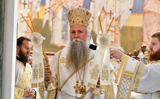 Слава барског Храма Св. Јована Владимира; богослужио изабрани Митрополит Јоаникије