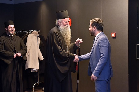 ЈОКИЋ НА БОЖИЋНОМ ПРИЈЕМУ