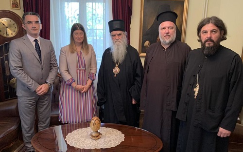 Посјета амбасадорке Уједињеног Краљевства Алисон Кемп Митрополији