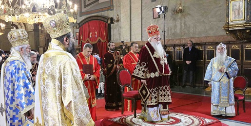 Света Заупокојена Литургија у Саборном храму у Београду (ВИДЕО)