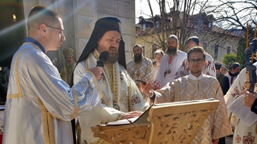 Бесједа Еп. Максима на Божанственој литургији уз одар Епископа Атанасија