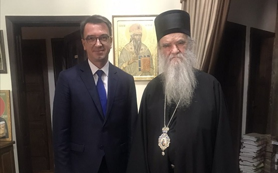 Посјета Амбасадора Руске Федерације Владислава Владиславовича Масленикова Митрополији