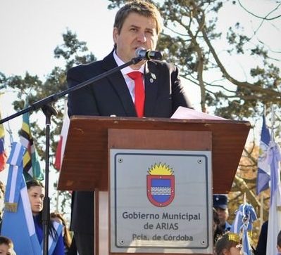 Подршка Матиаса Гвозденовића, градоначелника Ариаса (пров. Кордоба, Аргентина)