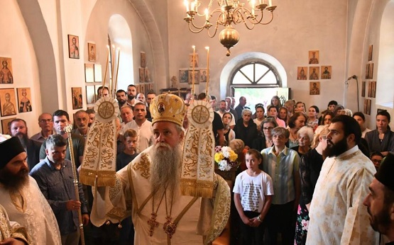 Митрополит Јоаникије на Литургији у Колашину: Свети пророк Илија је учитељ духовног живота