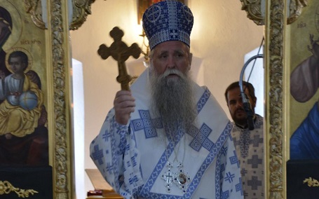Митрополит Јоаникије богослужио у Цетињском манастиру