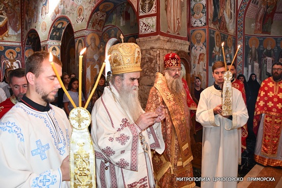 Митрополит Амфилохије: Усековање главе Св. Јована Крститеља један од најстрашнијих дана у историји