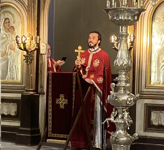 У ЦРКВИ СВЕТОГ НИКОЛЕ У КОТОРУ ПРОСЛАВЉЕН ПРАЗНИК РОЂЕЊА СВ. ЈОВАНА ПРЕТЕЧЕ