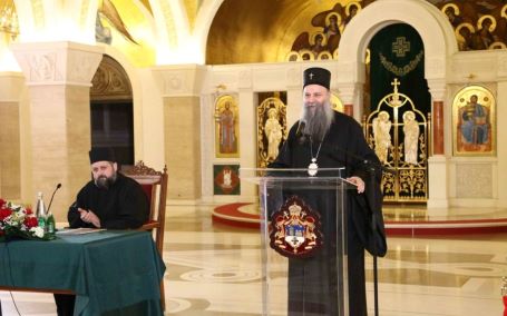 Предавање Патријарха Порфирија на тему Недеља православља – тријумф истине (видео)