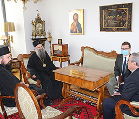 Патријарх српски примио амбасадора Русије у Хрватској