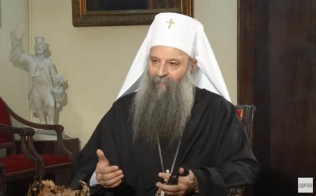 Божићни интервју патријарха српског Порфирија за РТРС