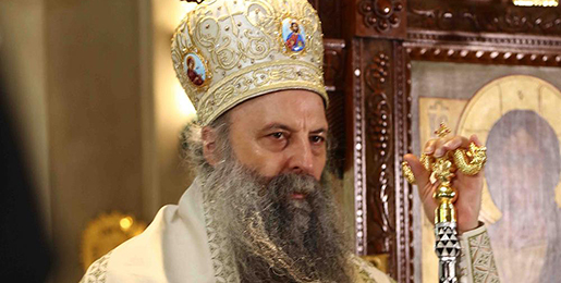 Патријарх Порфирије у Јасеновцу: На Цетињу су силом хтјели да нас спријече да дођемо у своју кућу