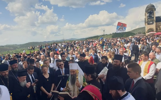 Патријарх Порфирије у Пљевљима: Позвани смо да чувамо светосавске корене