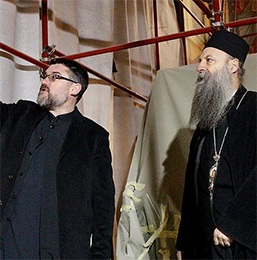 Патријарх Порфирије посjетио Саборни храм у Загребу