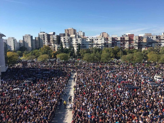 У Подгоричком саборном храму сахрањен Митрополит Амфилохије