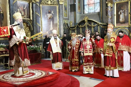 Прослављена крсна слава Патријарха Порфирија