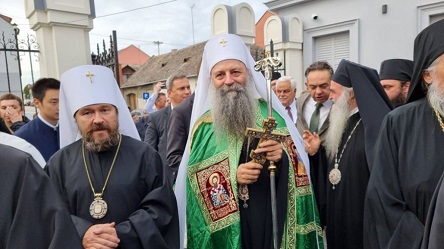 Патријарх српски Порфирије стигао у Епархију осечкопољску и барањску