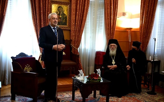 Премијер Кривокапић у посјети Архиепископији Атинској: Митрополит Амфилохије је извршио духовни препород у Црној Гори