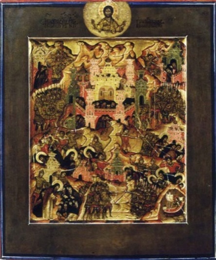 Преподобни оци поубијани у манастиру Светог Саве Освећеног