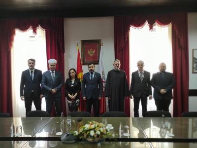 СВЕЧАНИ ПРИЈЕМ ВЈЕРСКИХ ВЕЛИКОДОСТОЈНИКА ОДРЖАН ДАНАС У ЗГРАДИ ОПШТИНЕ КОТОР