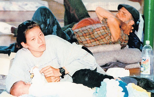 Убијање Срба у избjегличким колонама 1995.