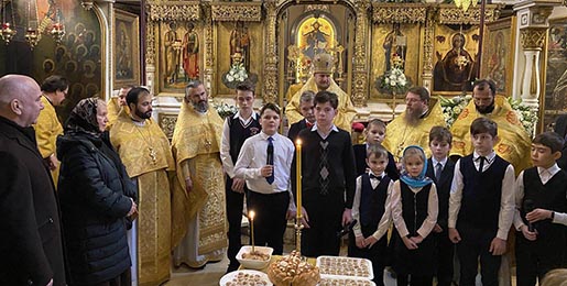 Прослава Светог Саве на Српском подворју у Москви