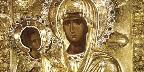 Икона Пресвете Богородице Тројеручице