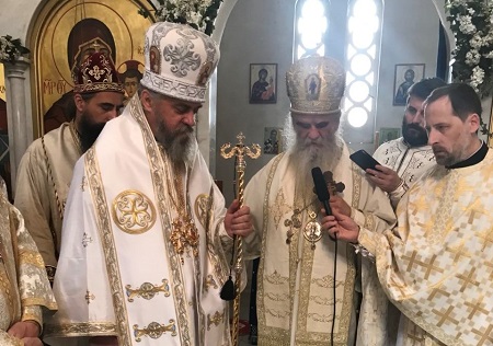 Устоличен Епископ буеносајрески и јужно-централноамерички Кирило (Бојовић)
