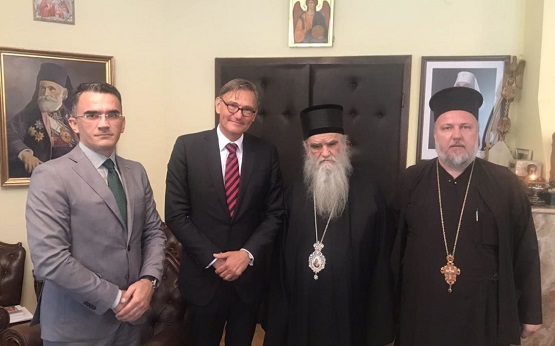 Посјета амбасадора Њемачке Роберта Вебера Митрополији