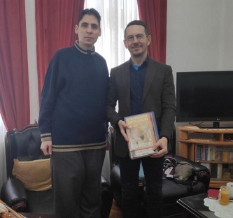 Директор београдског Историјског института посјетио Цетињску богословију